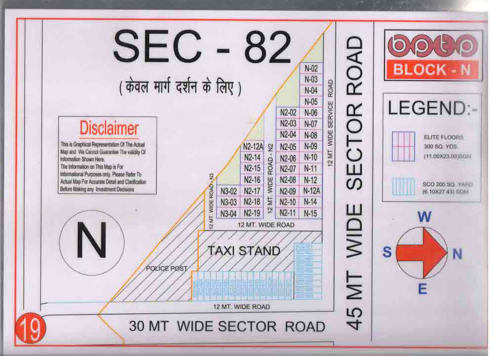 BPTP N Block Map